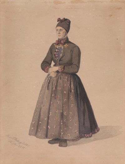 Biret Hellegsdotter, Rustan, Flesberg von Adolph Tidemand